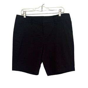 Bay Studio Women's Black Shorts Size 12 Cotton/Spandex